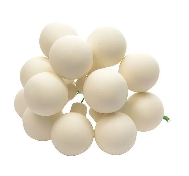 Шары 25 мм. Матовые шары. Белые матовые шары. Белые пластиковые шары. Шары гроздьями.
