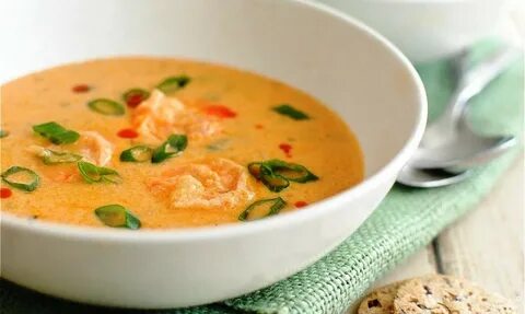 Рецепт супа креветки с сыром