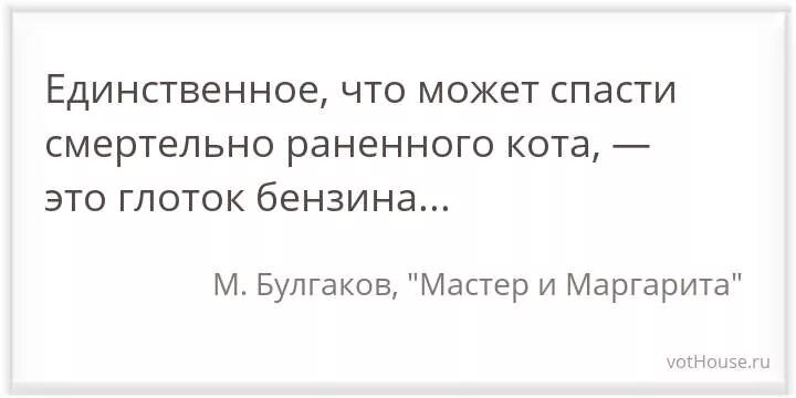 Никогда не просите у сильных булгаков