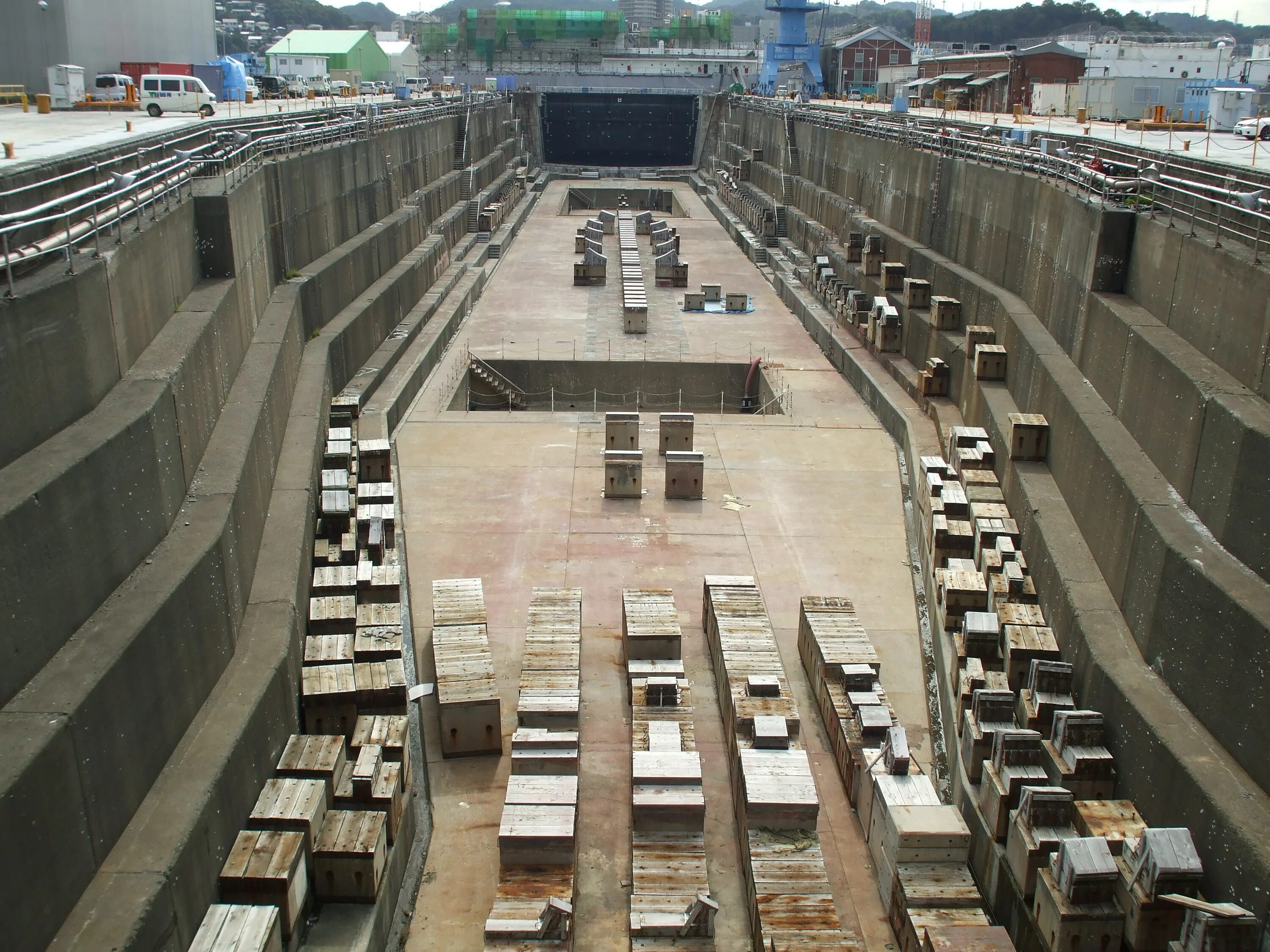 Empty docks
