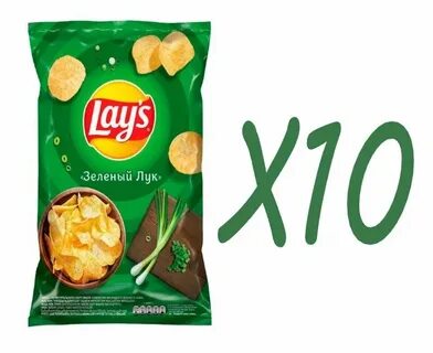 Чипсы lay's зеленый лук
