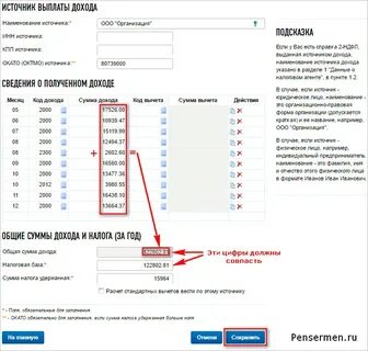 Код страны в 3 ндфл