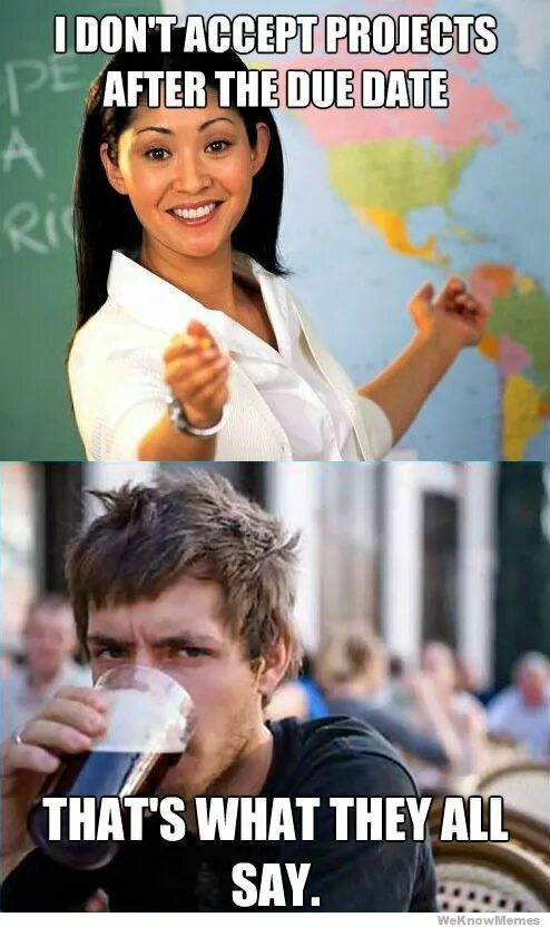 Before due date