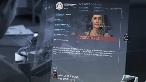 Detroit become human ui