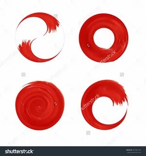 Red Circle Logo, Circle Logos, Logo Design, Graphic Design, Japanese Aesthe...