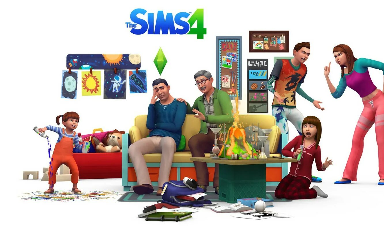 Симс родители. The sims 4. родители. симс 4 дополнение родители. sims 4 parenthood. фон для рабочего стола симс 4.
