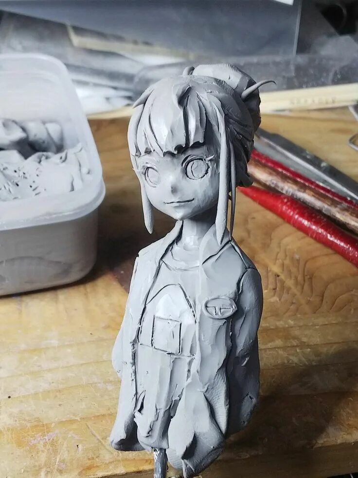 Что можно сделать из пластилина аниме Custom Made Figurines Custom Anime Figures Custom Made Etsy