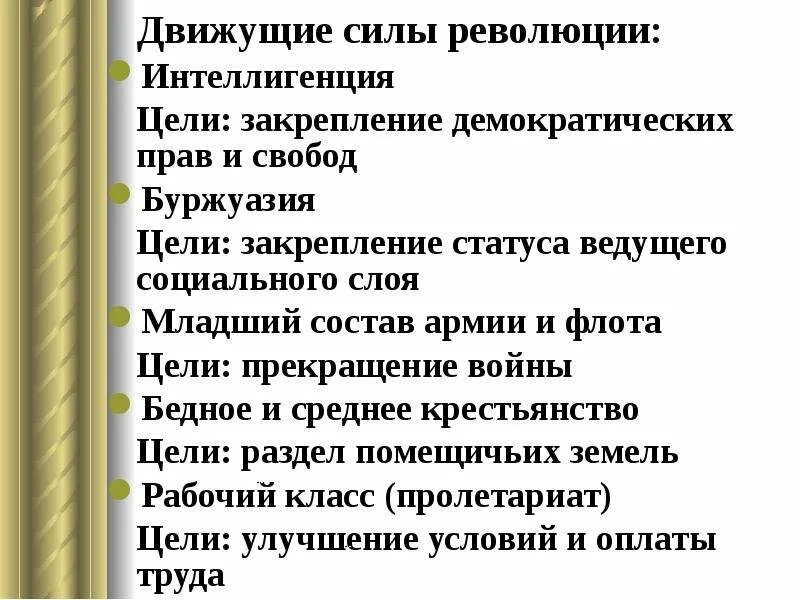Движущие силы русской революции. Движущие силы октябрьской революции. движущие силы революции 1917. политические движущие силы революции 1917-1922. движущие силы февральской революции.