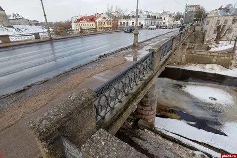 Новый мост псков
