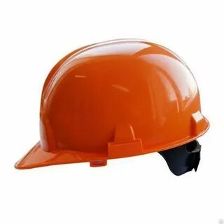 Каска защитная оранжевая
