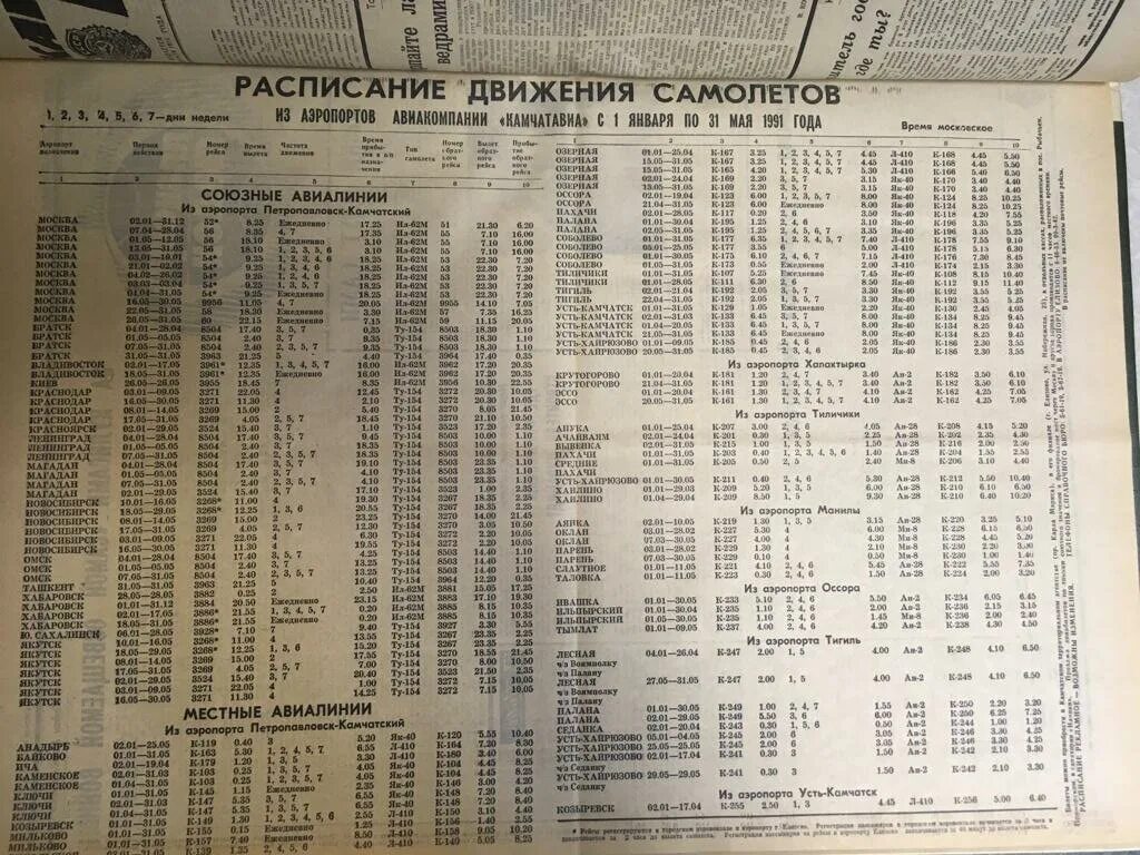 Старое расписание автобусов москва