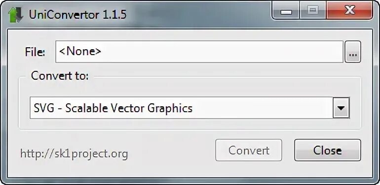 Convert to svg