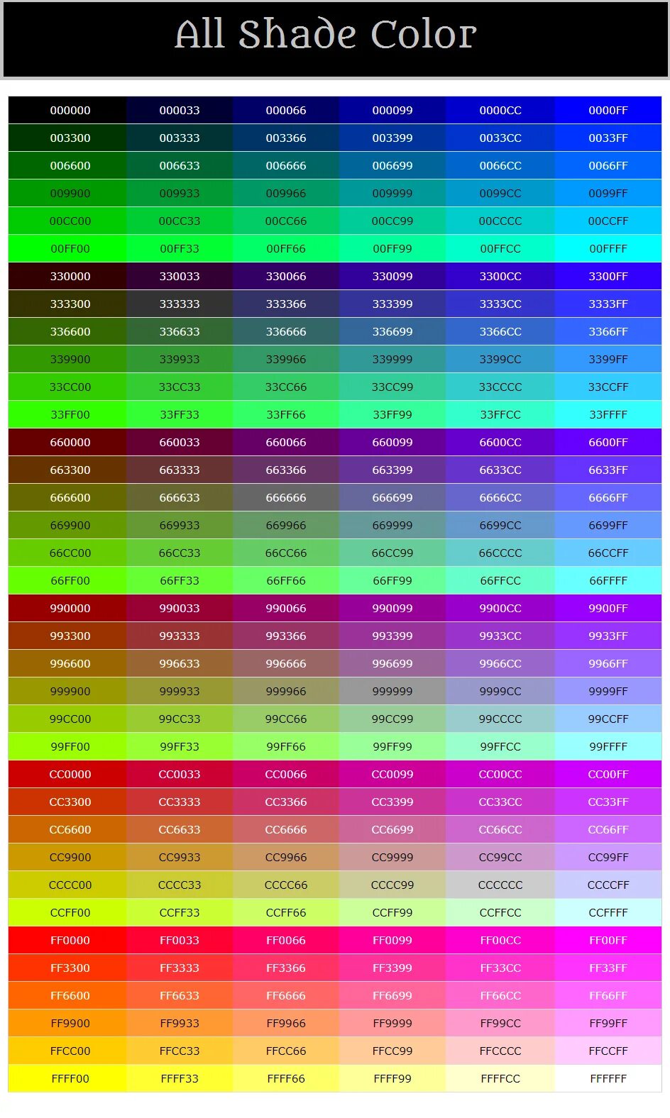 Таблица РГБ цветов. Формат RRGGBB В сампе. Цвета кодов МТА. RGB цвета самп.