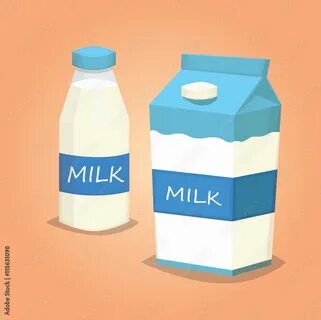 A carton of milk