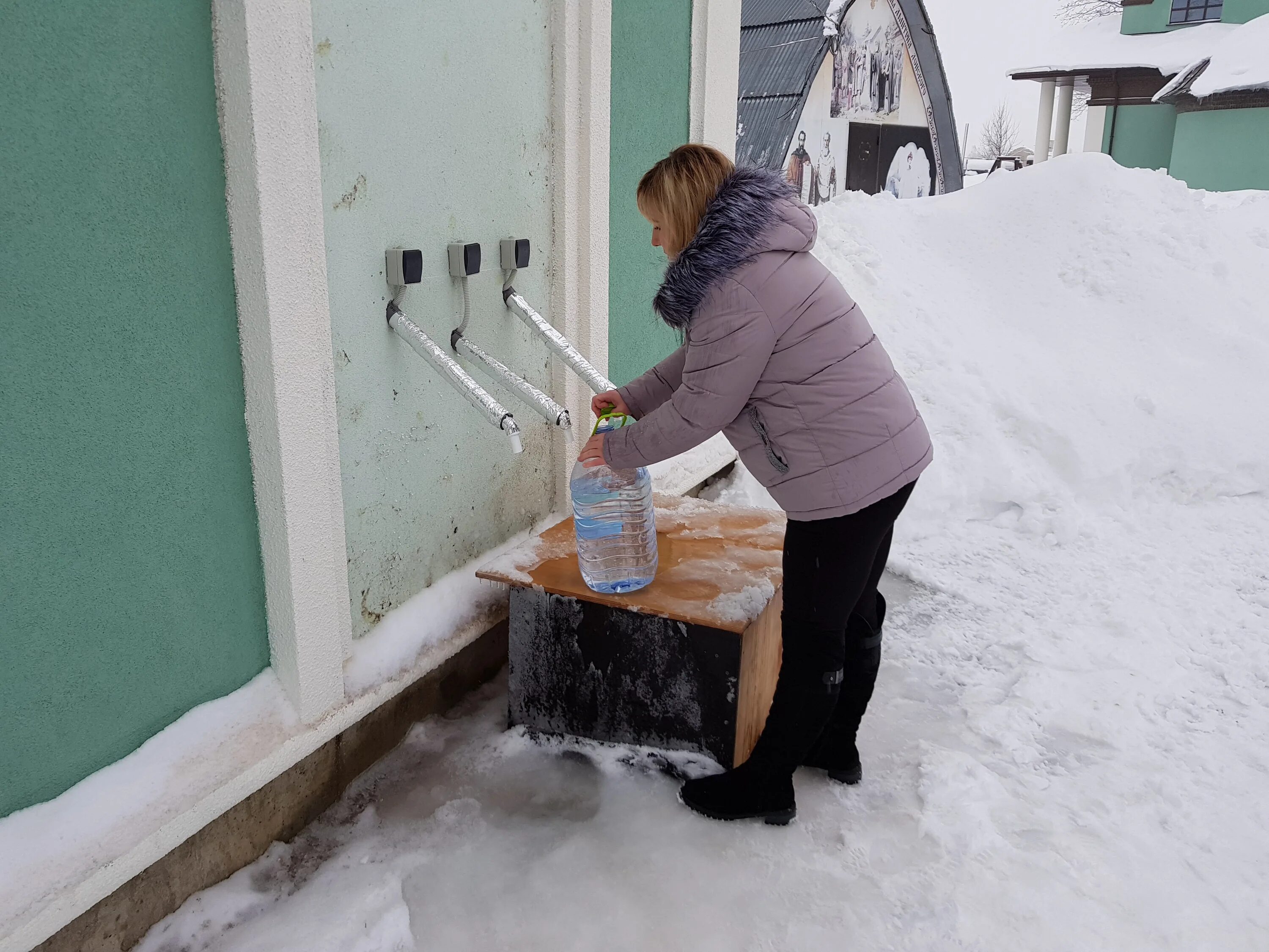 Минеральные воды набрать воды