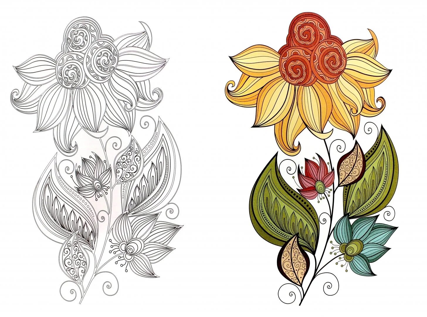 Стилизованные растения. Стилизованные цветы рисунки. Стилизованные цветы. Изображение декоративных цветов. Стилизация растений.