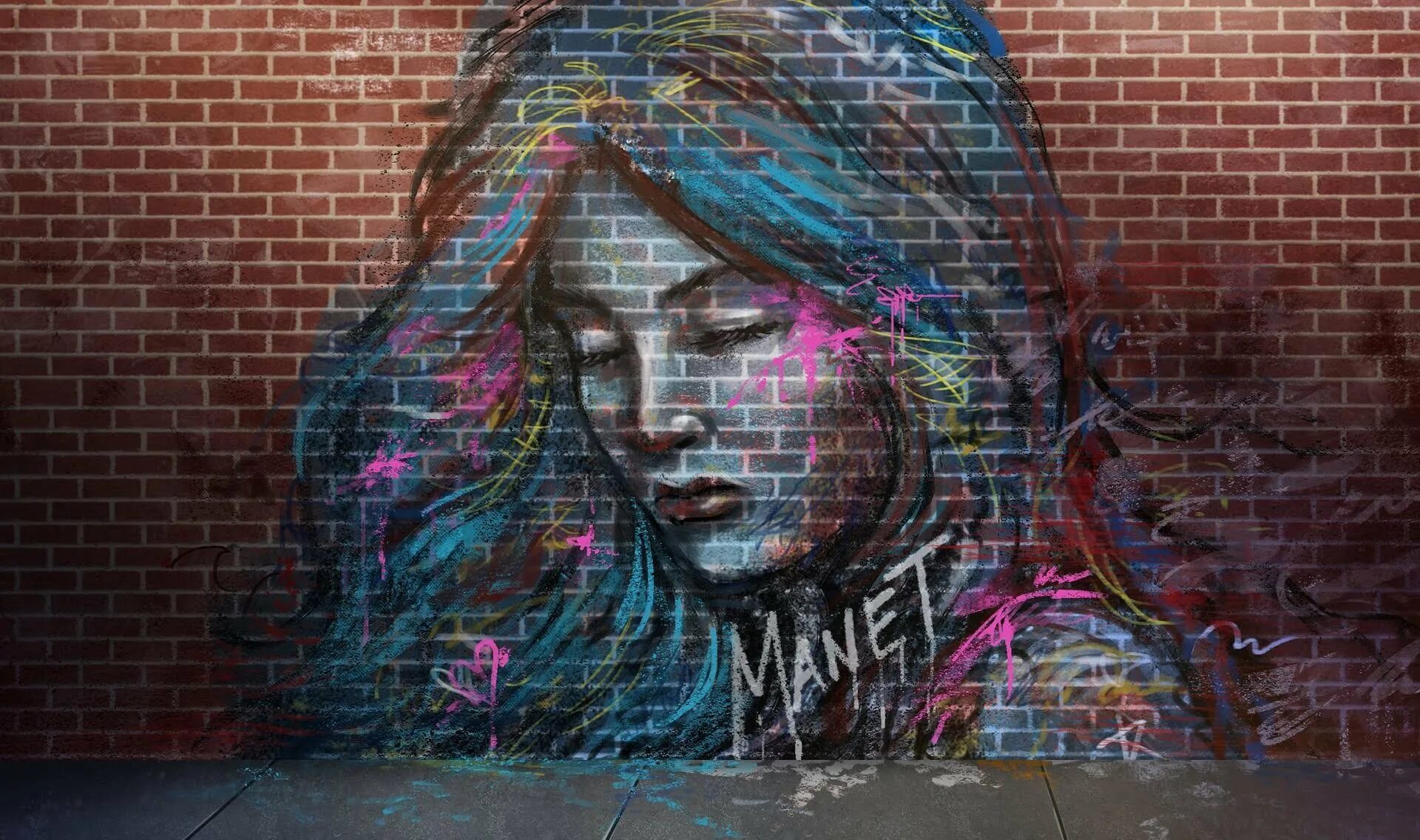 Кирпичная стена рисунок. Граффити на кирпичной. Граффити на кирпичной стене рисунок. Красное граффити. Стрит арт на кирпиче.