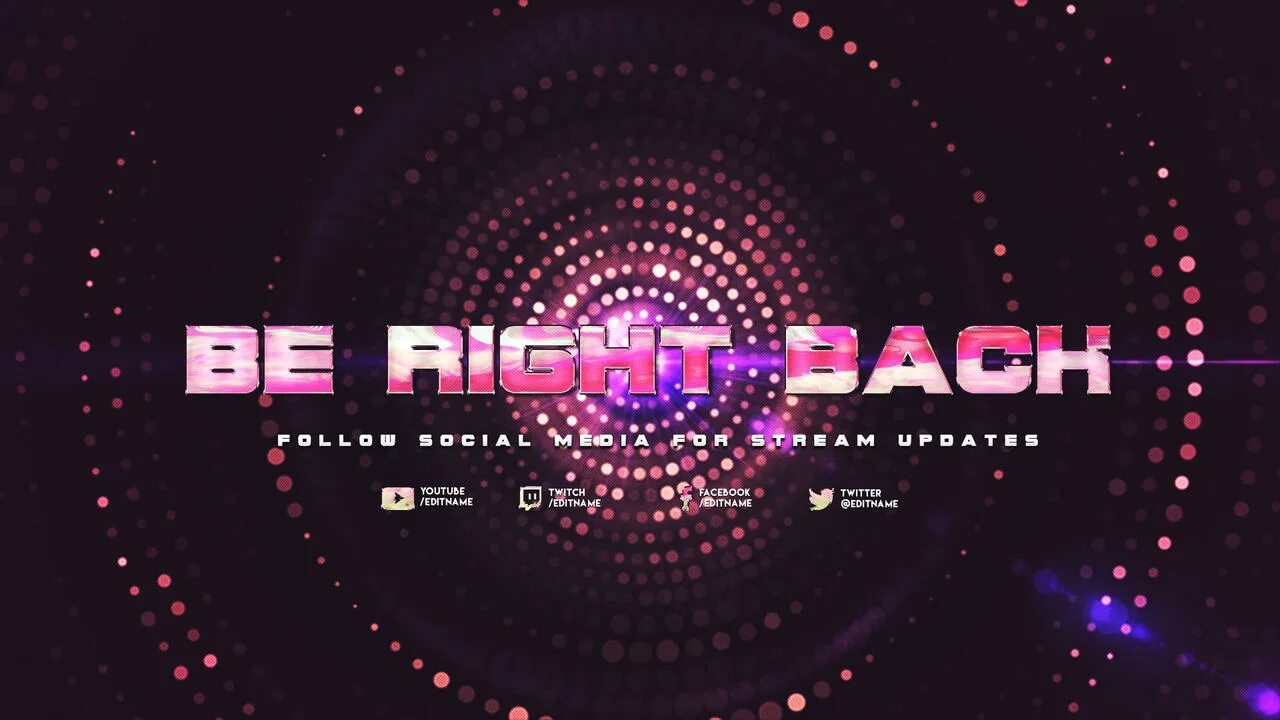 Back screens. BRB для стрима. BRB для Твича. Be right back twitch. BRB заставка.