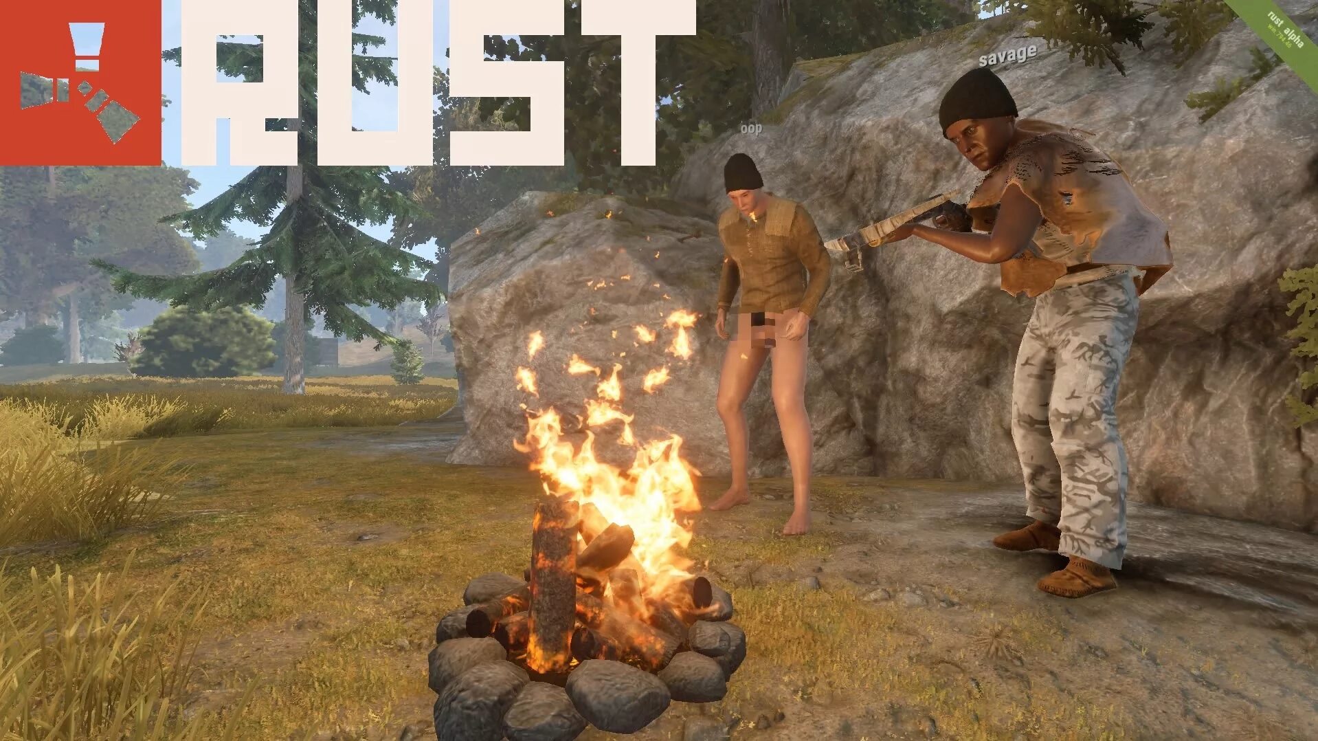 Раст игра. Rust цензура. БАБАХИ раст. Девушка в расте. Версии игр без цензуры