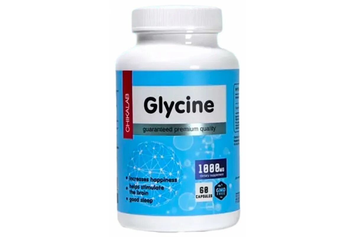 Chikalab Glycine (60 капсул). Chikalab DMAE (60 капсул). Glycine 1000 MG. Глицин chikalab, 60 капсул.