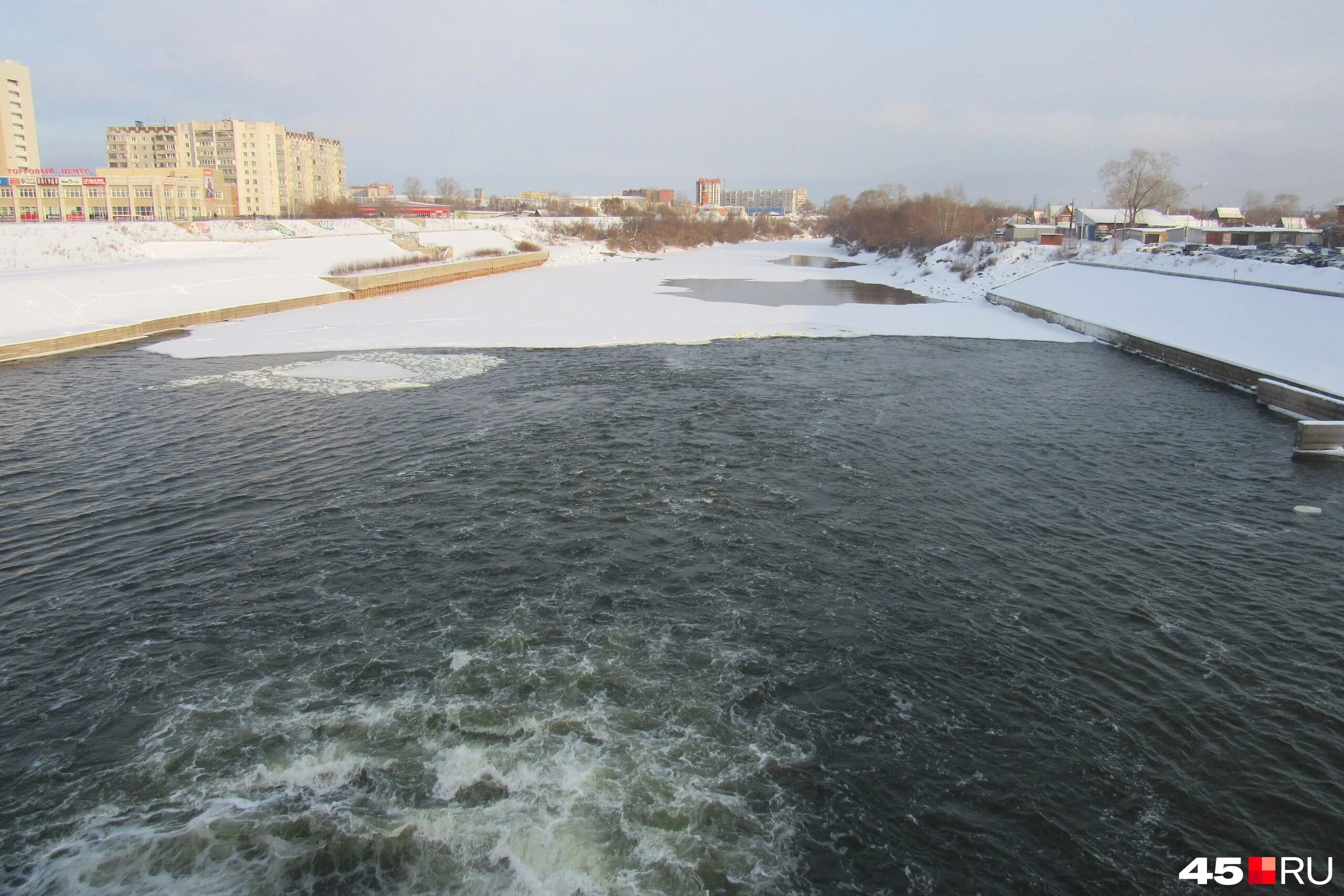 Уровень воды воды район новосибирска