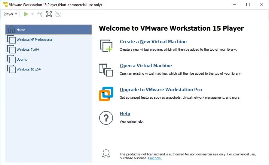Virtual player. Vmware workstation интерфейс. windows 7 vmware workstation 16 player. vmware workstation player 15.5.0. лучшая виртуальная машина для windows 10.
