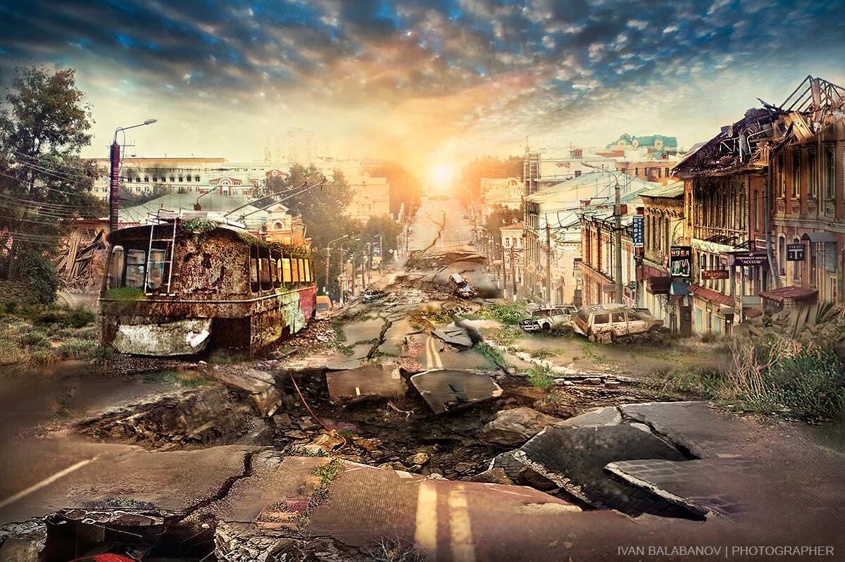 Постапокалипсис. Филадельфия город зомби. Город после работы. Город после работы. Разрушенный город арт.