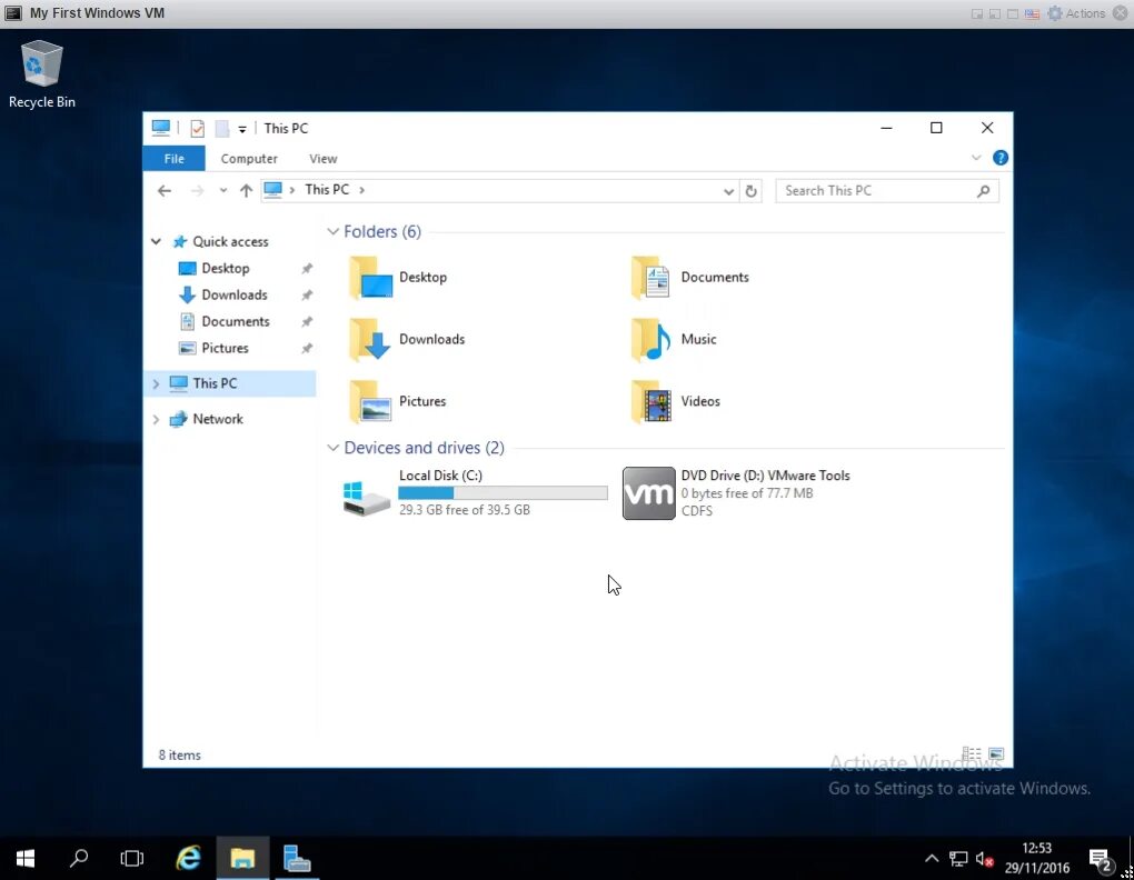 Vmware install windows. Windows 10 ntp server.