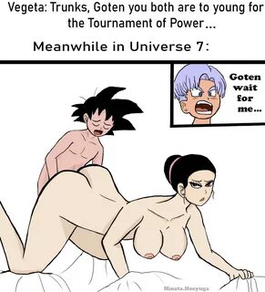 chichi, son goten, trunks briefs, vegeta, dragon ball super, dragon, family...