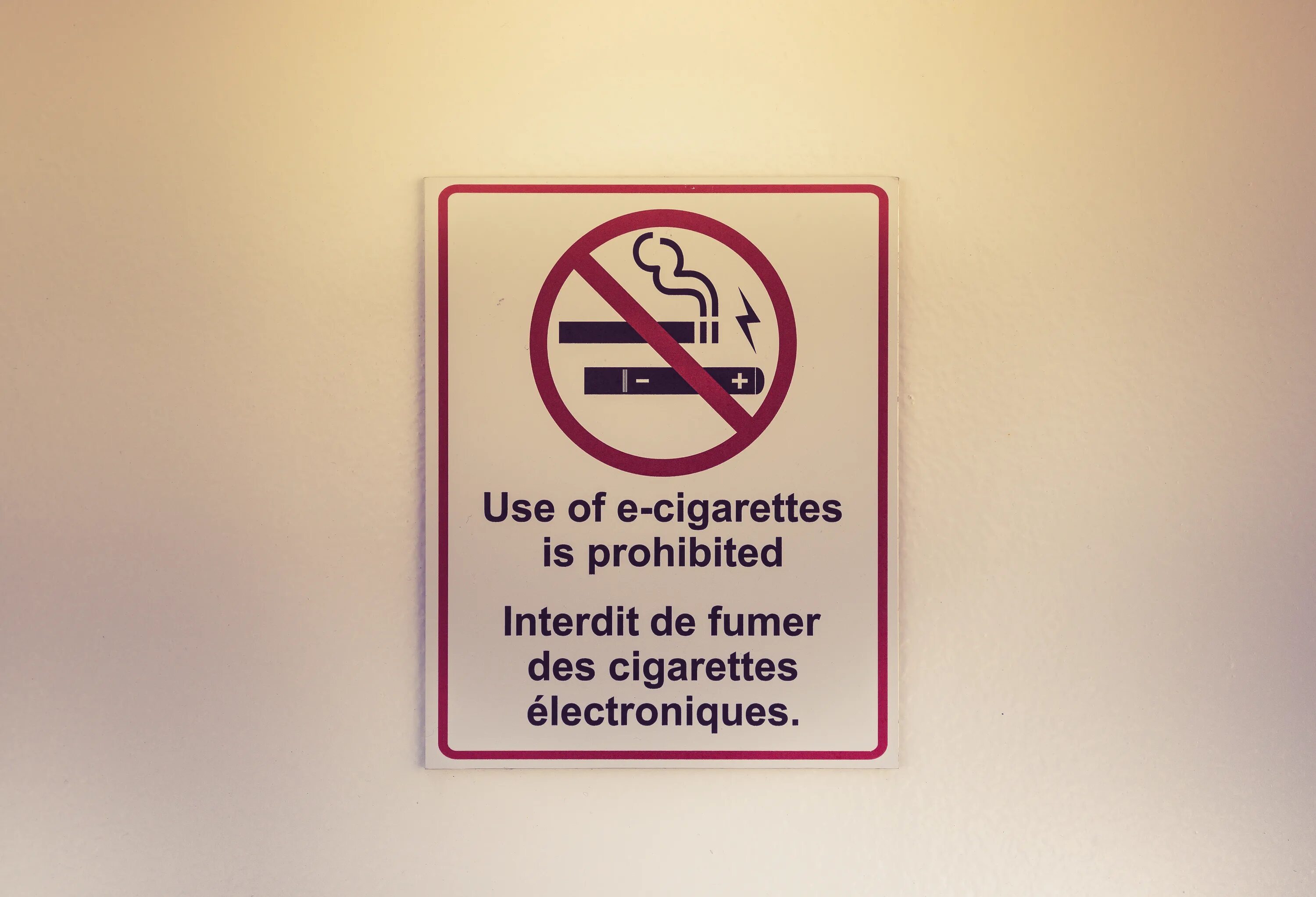 Use prohibited. Prohibition of electronic cigarettes. is prohibited. smoking is prohibited იცონ. no smoking.