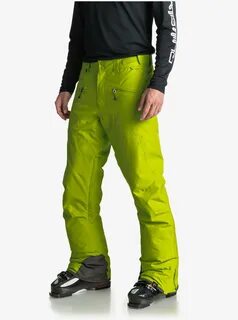 Мужские сноубордические штаны quiksilver хаки