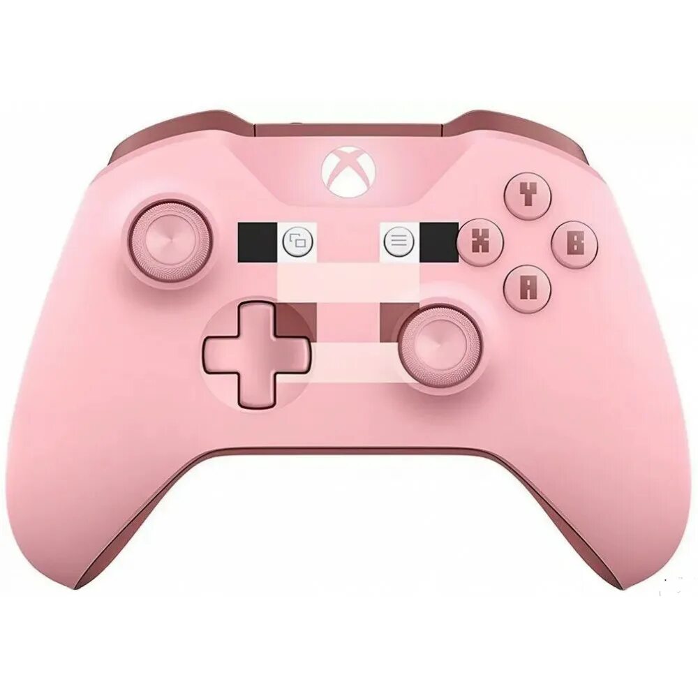 Геймпад Xbox one Wireless Controller. Xbox one s Gamepad. Gamepad Xbox one Minecraft. Xbox one Minecraft Controller Pig. Розовый джойстик