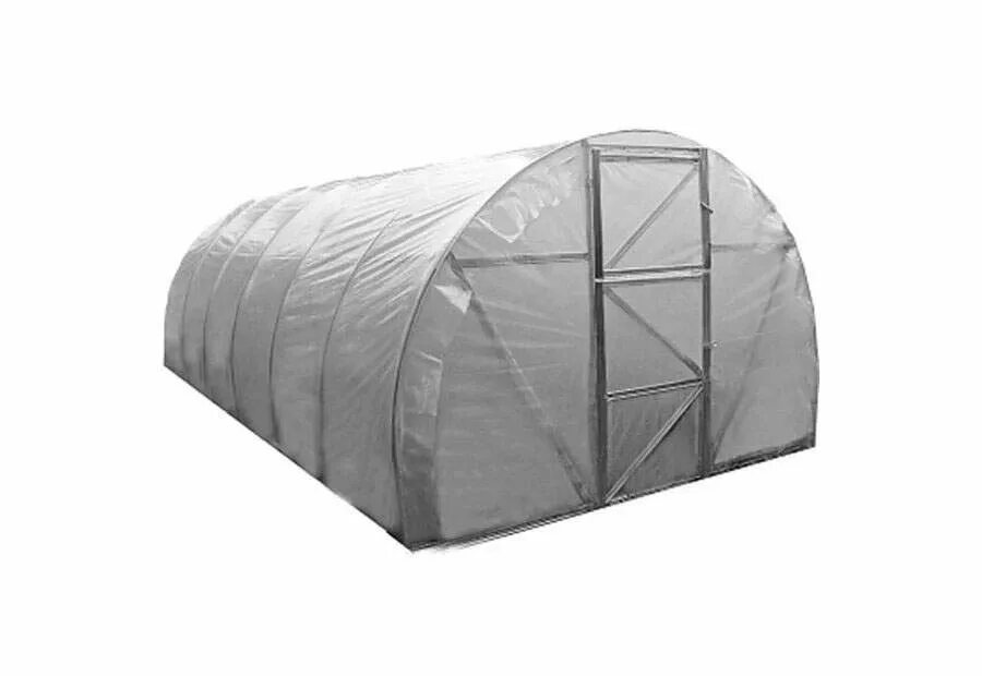 Теплица под плёнку дачная-2ду. Каркас теплицы воля дачная-двушка 220х200см. Пленка дачная. Парник 4 м "малышок" (1). Укрывная пленка 12 мкм.