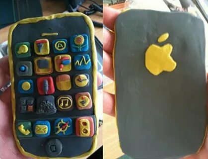 Пластилиновый телефон