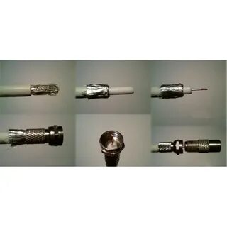 Как сделать антенный кабель для телевизора