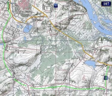 Город кстово нижегородская карта