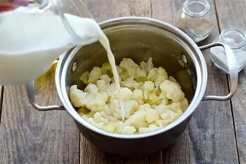 Домашнее пюре цветная капуста