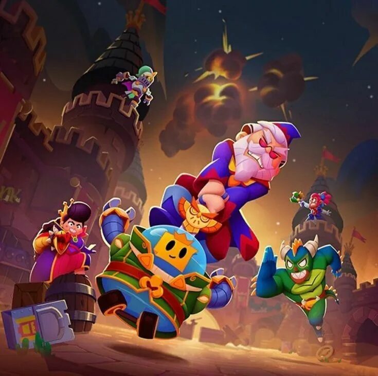 Brawlstars game ru. Однажды в бою Браво старс.