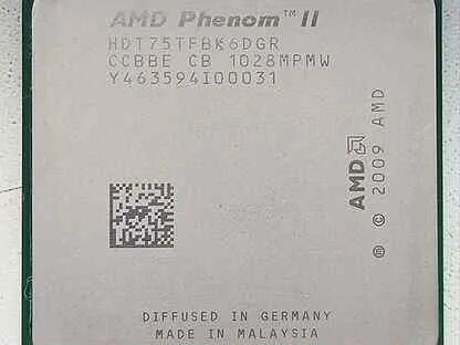 AMD Phenom TM II x6 1055t Processor. Phenom II x6 1075t.