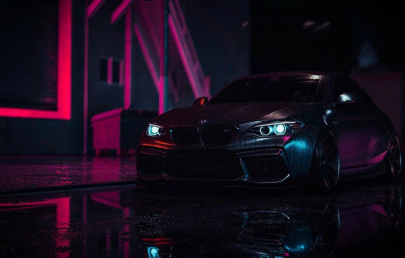 Живые обои м5. BMW m5 неон. BMW i8 неоновая. BMW m4 Neon.