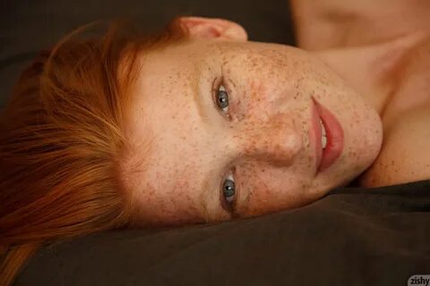 Sweet redhead Abby Vissers shows off her pale skin and cute freckles in &qu...