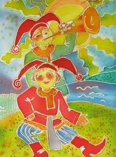 Рисунок скомороха