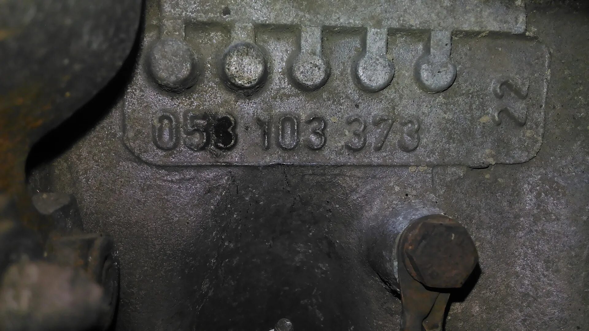 Место расположения номера двигателя 1JZ, 2JZ - DRIVE2