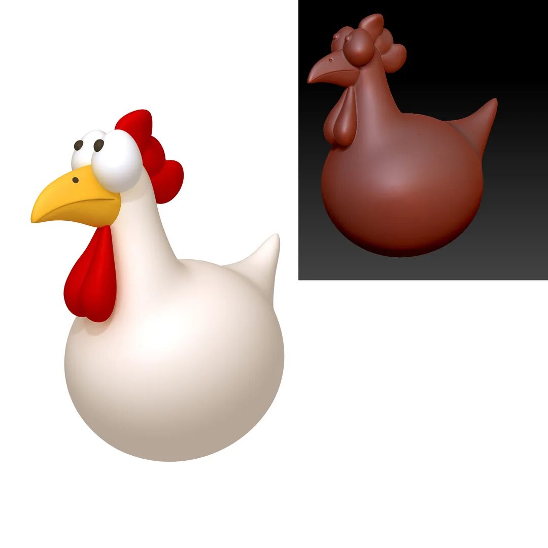 Чикен 3d модель. Курица 3д модель. петух 3д модель. курица stl. макет курицы.