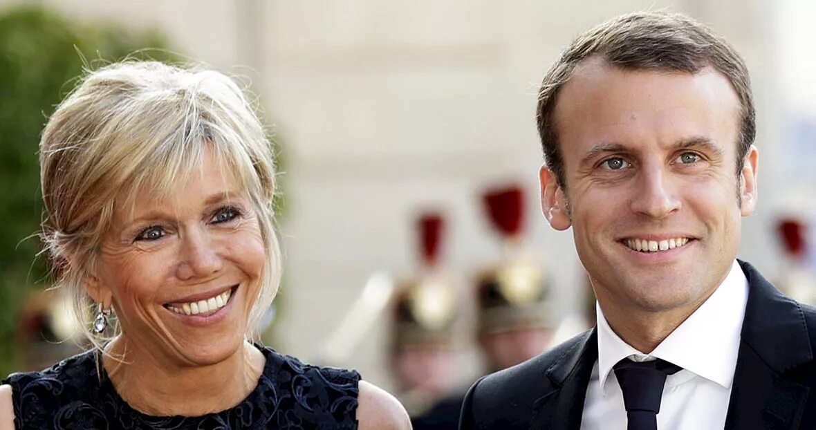 Жена президента макрона мужчина. Макрон Эммануэль с женой. Жена президента Франции Брижит Макрон. Бриджит и Эммануэль Макрон.