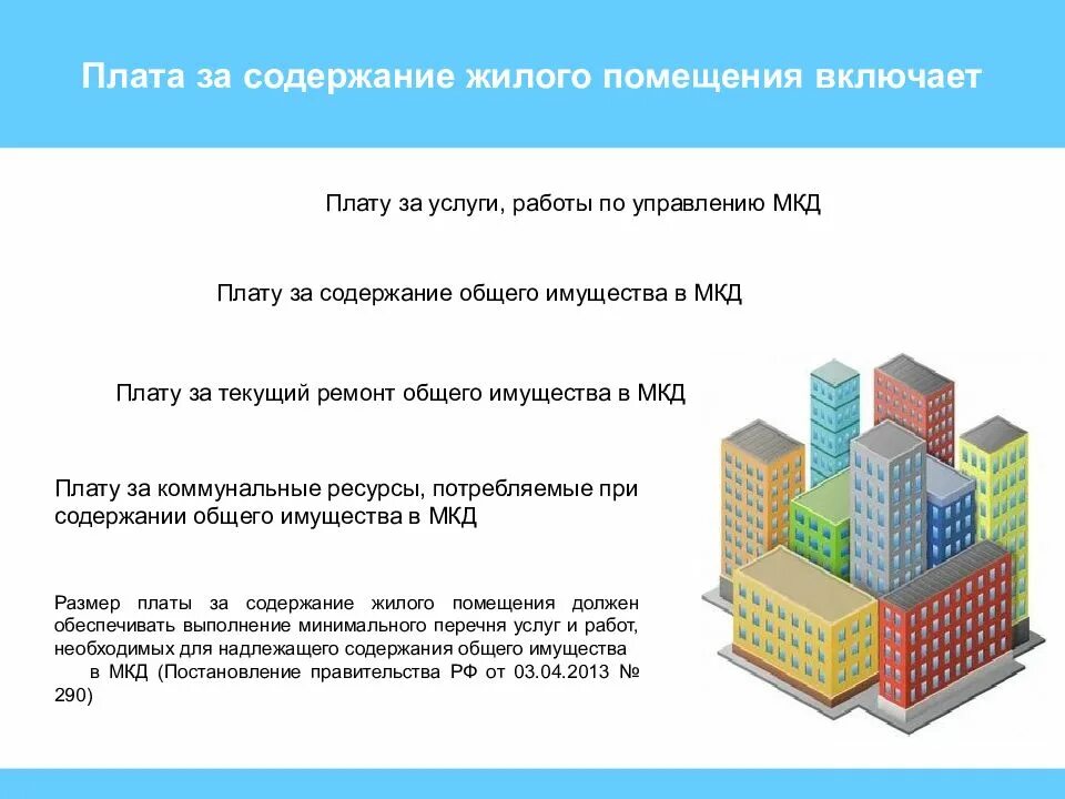 Новые Размеры платы за содержание жилого помещения. Нормы содержания жилых помещений