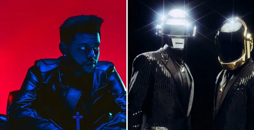 Coming this weekend. Солист Дафт панк. Дафт панк и Weeknd. Дафт панк без шлемов. The weekend Daft Punk Starboy.