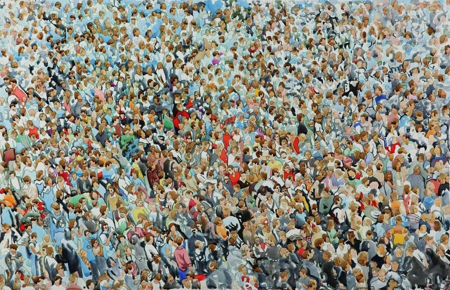 Crowded followed