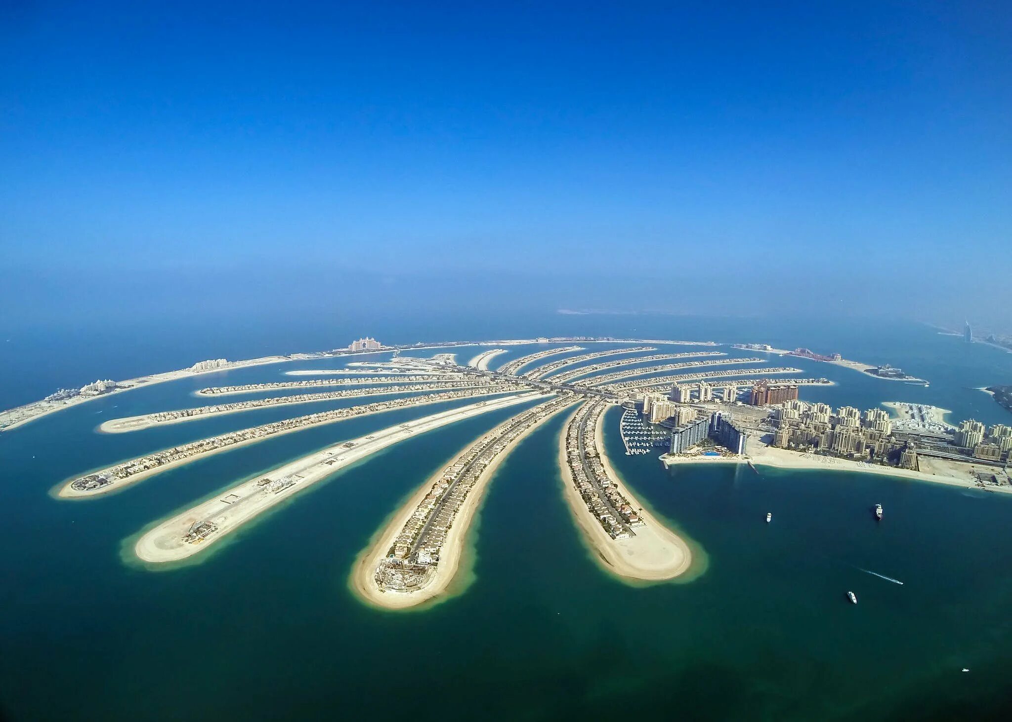 Дубай остров пальма джумейра фото