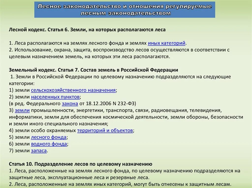 Лесное законодательство рф. Леса по целевому назначению подразделяются на. Объекты лесных отношений, регулируемых лесным законодательством.. Лесное законодательство. Охрана защита и воспроизводство лесов.